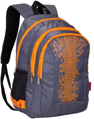 

Cosmus SQUAD - Grey School Bag 38 L Backpack(Multicolor)