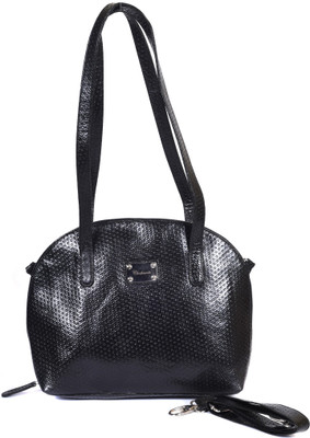 

Clocharde Clocharde Black P.U. Handheld Sling Bag(Black, 5 L)