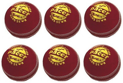

Emeret VINEX Cricket Ball Cricket Leather Ball(Pack of 6, Red)