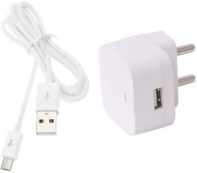 

Kaash 1.5A Wall Charger with Charge/Sync Cable for J7 Prime Mobile Charger(White)