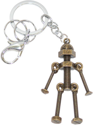 Aura Imported Metal Screw Nut Bolt Robot Key Chain available at flipkart for Rs.199