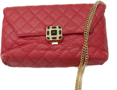 

Nirang Party Red Clutch