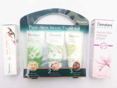 

Himalaya PIMPLE CREAM, NEEM KIT, FAIRNESS CREAM(Set of)