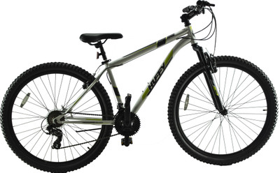 

Huffy Araxa 29 Inches 21 Speed White 29 T Mountain/Hardtail Cycle(21 Gear, Multicolor)
