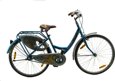 

BSA Ladybird Shine 24 Inches Single Speed Blue 24 T Girls Cycle/Womens Cycle(Single Speed, Multicolor)