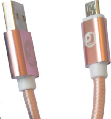 

PARBATI ENTERPRISE Nylon Micro USB Cable(All Smartphones, Tablets and MP3 player, Gold, Sync and Charge Cable)