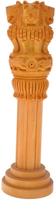 

GREENTOUCH 1 Compartments WOODEN Ashoka Pillar Wooden Handicraft(Brown)