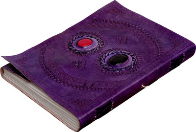 

Crafts Book-size Diary(Leather Diary, Purple)