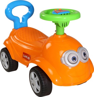 

LuvLap Bruno Baby ride on - Orange Car Non Battery Operated Ride On