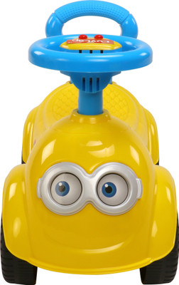

LuvLap Bruno Baby ride on - Yellow Car Non Battery Operated Ride On