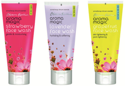 

Aroma Magic Strawberry,Lavender,Grapefruit Combo Face Wash(300 ml)