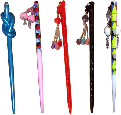 

Yashasvi Juda Stick Hair Accessory Set(Multicolor)