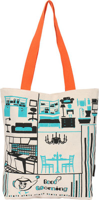 

Kanvas Katha Tote(Multicolor)