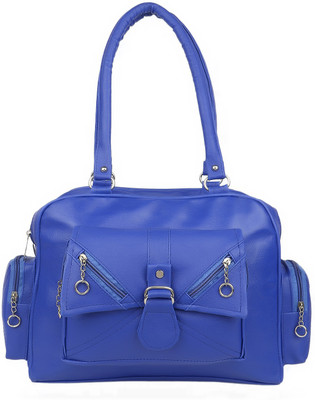 

Ritupal Collection Shoulder Bag(Blue, Silver)