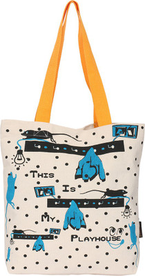 

Kanvas Katha Tote(Multicolor)