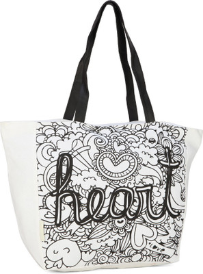 

People Tote(White, Black), Black;white