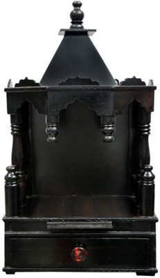 

Quality creations Wooden Home Temple(Height: 50 cm)