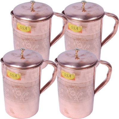 Shivshakti Arts 1.7 L Copper Water Jug