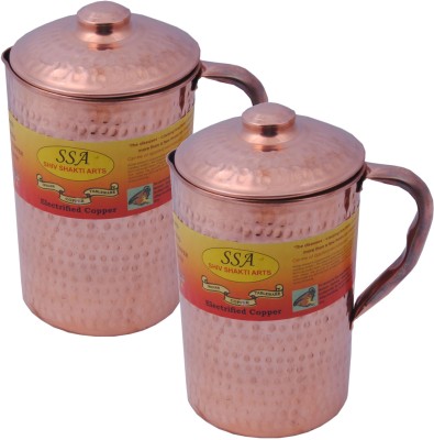 Shivshakti Arts 1.325 L Copper Water Jug