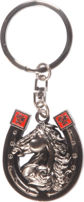

Zeroza Horse Head In A Horseshoe FY16 Key Chain(Silver)