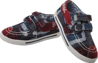 

Beanie Bugs Boys Velcro Sneakers(Blue, Red blue