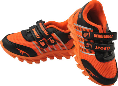 

Beanie Bugs Boys Velcro Cricket Shoes(Orange