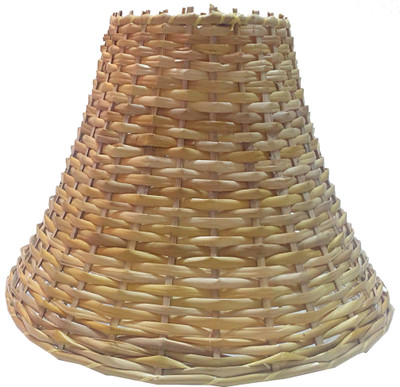 

RDC 12" Round Slanting Cane Hanging - B22 Holder Ring Size Hanging Lights (Pendant Lights) Lamp Shade(Bamboo)