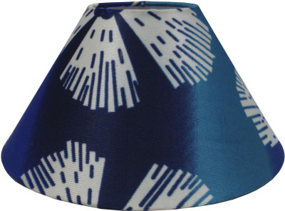 

RDC 10" Round Blue White Designer - B22 Holder Ring Size Table Lamps Lamp Shade(Cotton, Plastic)