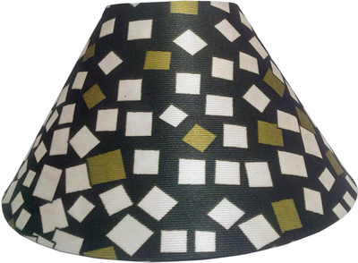 

RDC 10" Round Green Checks Designer - B22 Holder Ring Size Table Lamps Lamp Shade(Cotton, Plastic)