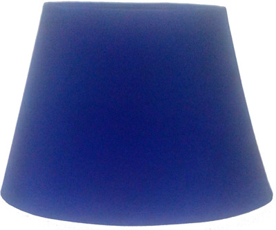 

RDC 10" Oval Plain Indigo - B22 Holder Ring Size Table Lamps Lamp Shade(Cotton, Plastic)