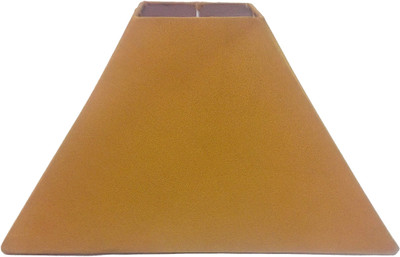 

RDC 10" Square Plain Mustard - B22 Holder Ring Size Table Lamps Lamp Shade(Cotton, Plastic)