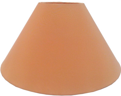 

RDC 10" Round Plain Peach - B22 Holder Ring Size Table Lamps Lamp Shade(Cotton, Plastic)