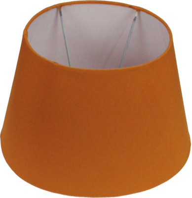 

RDC 10" Oval Plain Mustard - B22 Holder Ring Size Table Lamps Lamp Shade(Cotton, Plastic)