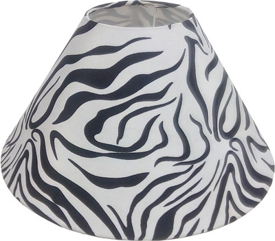 

RDC 10" Round White & Black - B22 Holder Ring Size Table Lamps Lamp Shade(Cotton, Plastic)