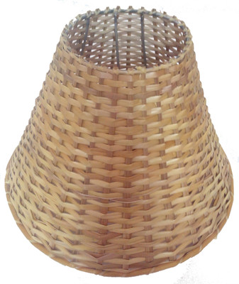 

RDC 10" Round Cane - B22 Holder Ring Size Table Lamps Lamp Shade(Bamboo)
