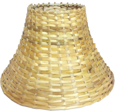 

RDC 9" Round Slanting Cane - B22 Holder Ring Size Table Lamps Lamp Shade(Bamboo)