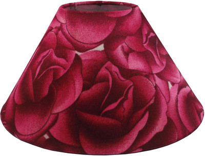 

RDC 10" Round Pink Floral Designer - B22 Holder Ring Size Table Lamps Lamp Shade(Cotton, Plastic)
