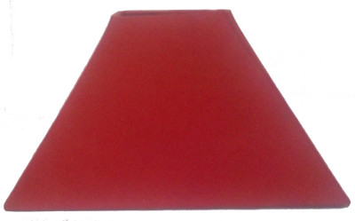 

RDC 10" Square Plain Red - B22 Holder Ring Size Table Lamps Lamp Shade(Cotton, Plastic)