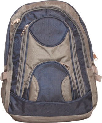 

CARRY MEE 16 inch Laptop Backpack(Blue, Grey)