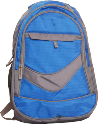 

CARRY MEE 15.6 inch Laptop Backpack(Blue, Grey)