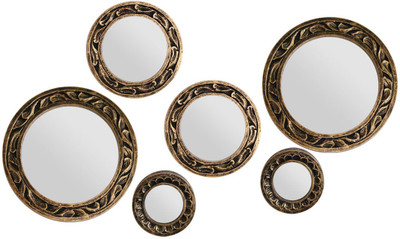 

Inspired Livingg 11034 Decorative Mirror(Round Finish : Antique)