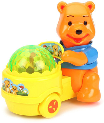 

SOFTA RETAIL Musical Lucky Bear With 4D Lights(Multicolor)