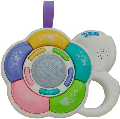 SOFTA RETAIL Flower Musical Toy(White)