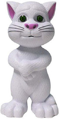 

SOFTA RETAIL Touching Talking Tom Cat with wonderful voice, Stories and Songs(White)