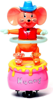 

SOFTA RETAIL Hula Hoop Mouse With Music Toy(Multicolor)