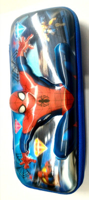 

GUBBAREY super hero multi colour Art Plastic Pencil Box(Set of 1, Multicolor)