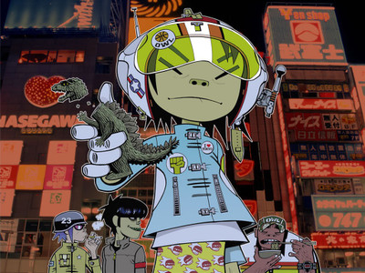 

Music Gorillaz HD Wallpaper Background Fine Art Print(12 inch X 18 inch, Rolled)