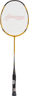 

Li-Ning G-Force Power 1000i Yellow, Black Strung Badminton Racquet(G2 - 3.75 Inches, 85 g), Black;yellow