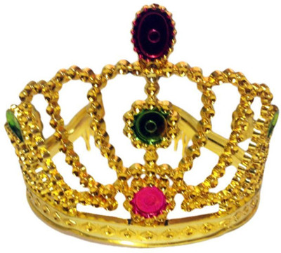 

Funcart Golden Crown Tiara