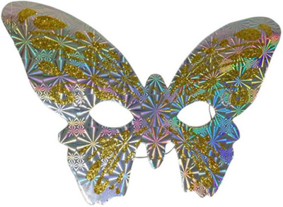 

Funcart Silver & Gold Butterfly paper Eye Mask (pack of 6)